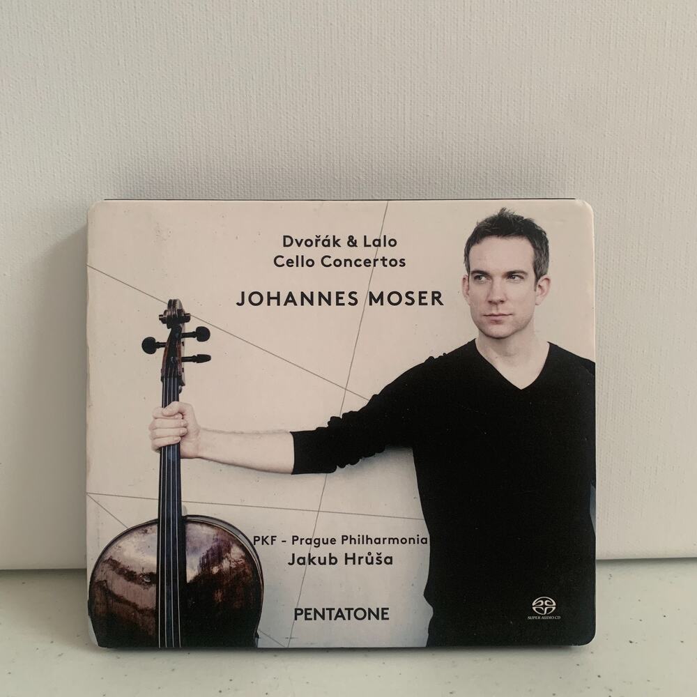 Dvorak/Lalo Cello Concertos - Johannes Moser (SACD, 2015) EXCELLENT CD